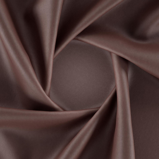Photo of the fabric Bonanza Chestnut swatch by Zepel. Use for Upholstery. Style of Leather And Vinyl, Plain
