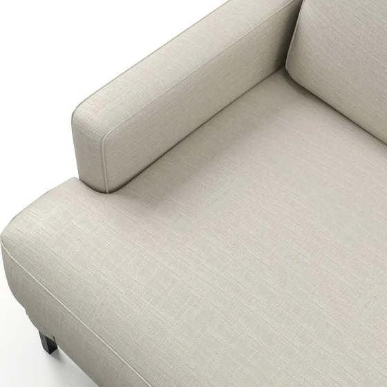 Photo of the fabric Allium Pebble swatch by Mokum. Use for Upholstery, Accessory. Style of Plain, Texture