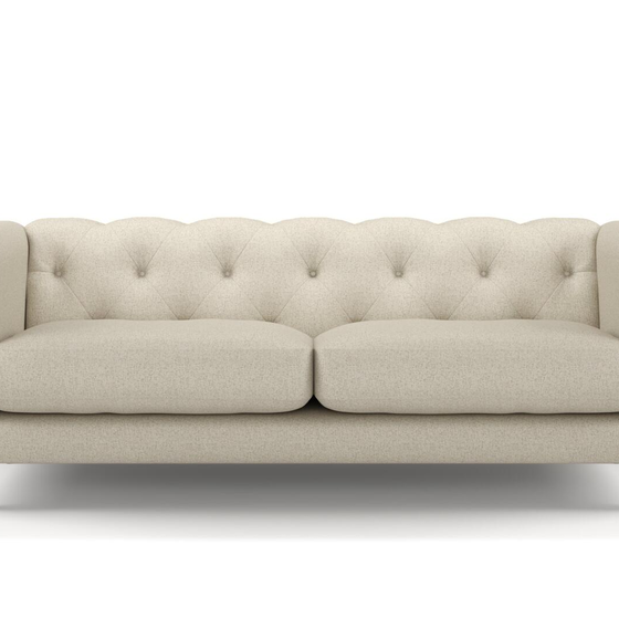 Photo of the fabric Omni Linen swatch by James Dunlop FibreGuard. Use for Upholstery, Accessory, Top of Bed. Style of Plain, Texture