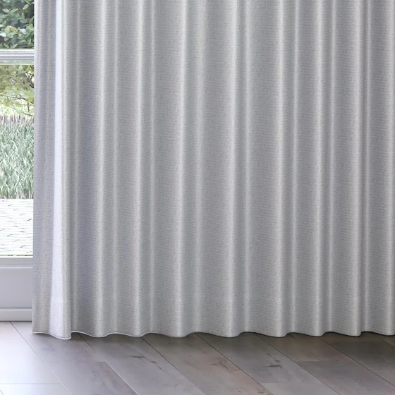 Photo of the fabric Kennedy II Blackout Oyster swatch by James Dunlop. Use for Curtains. Style of Plain, Texture