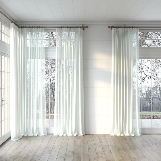 Photo of the fabric Mayfair Angora swatch by James Dunlop. Use for Sheer Curtains. Style of Sheer, Stripe