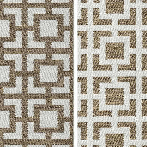 Photo of the fabric Mykonos Rattan swatch by James Dunlop Essentials. Use for Upholstery, Accessory. Style of Geometric