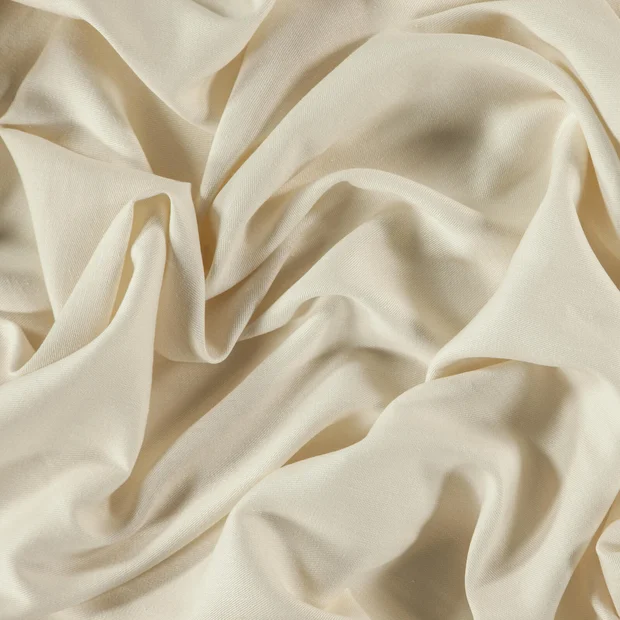 Photo of the fabric Arragon Almond swatch by Zepel. Use for Curtains, Accessory. Style of Plain, Taffeta