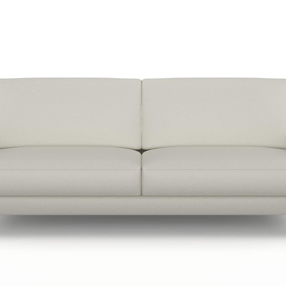 Photo of the fabric Epitome Chalk swatch by Mokum. Use for Upholstery, Accessory. Style of Plain, Taffeta