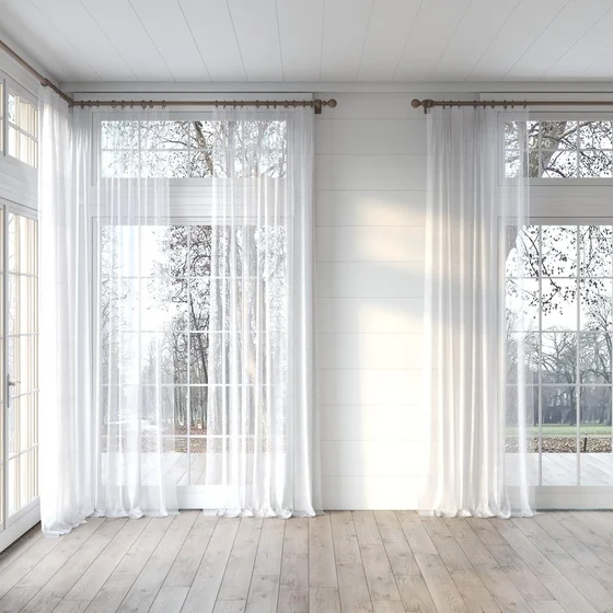 Photo of the fabric Seaview Shell swatch by James Dunlop. Use for Sheer Curtains. Style of Plain, Sheer