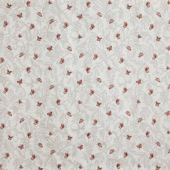 Photo of the fabric Melati 4205 178 swatch by Prestigious. Use for Curtains, Accessory. Style of Floral And Botannical, Jacquard