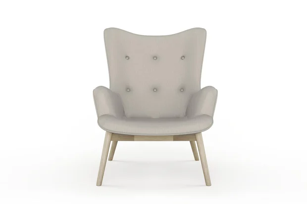 Photo of the fabric Soho Stone swatch by James Dunlop. Use for Curtains, Upholstery, Accessory. Style of Plain, Texture