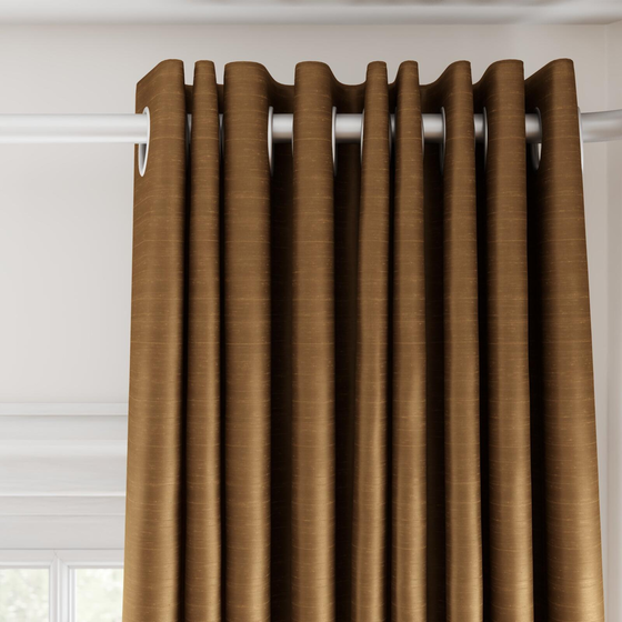 Photo of the fabric Luxe Chipmunk swatch by James Dunlop Essentials. Use for Curtains, Accessory, Top of Bed. Style of Plain, Texture