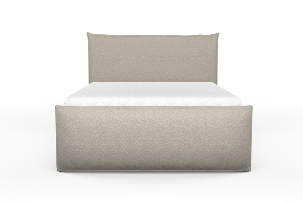 Photo of the fabric Grain Stucco swatch by Mokum. Use for Upholstery, Accessory, Top of Bed. Style of Plain, Texture