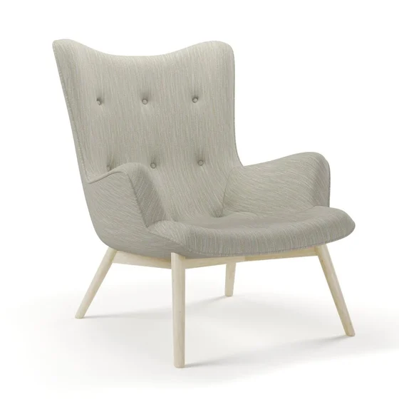 Photo of the fabric Tanzania Moonstone swatch by James Dunlop. Use for Upholstery, Accessory. Style of Plain, Texture