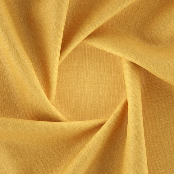 Photo of the fabric Linex Amber swatch by Zepel. Use for Curtains, Upholstery, Accessory, Top of Bed. Style of Plain, Texture