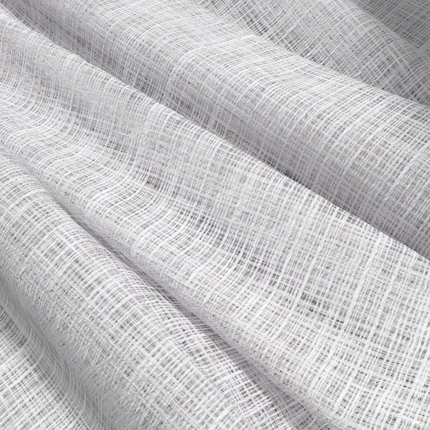 Photo of the fabric Scandinese Whitewash swatch by James Dunlop. Use for Sheer Curtains. Style of Plain, Sheer