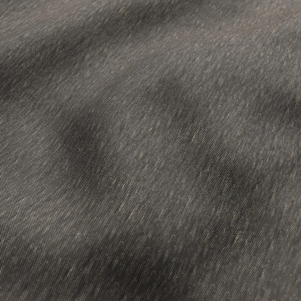 Photo of the fabric Glamour Raven swatch by James Dunlop. Use for Curtains, Accessory. Style of Plain, Taffeta