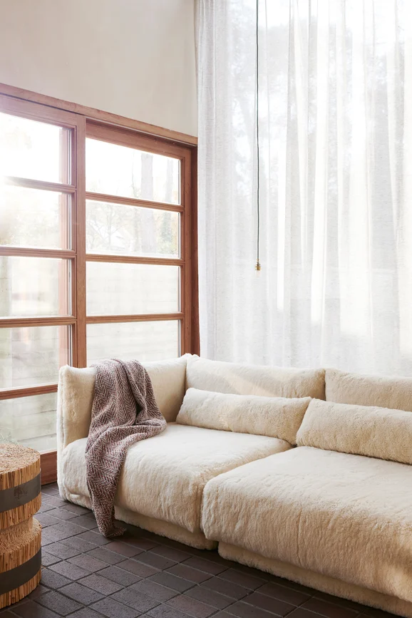Photo of the fabric Milma YP20004 in situ by Designs Of The Time. Use for Upholstery Light Duty, Accessory. Style of Plain, Texture