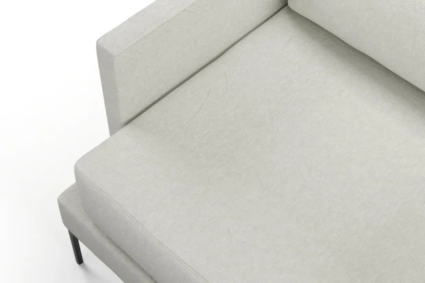 Photo of the fabric Obi Stonewash Willow swatch by Mokum. Use for Curtains, Upholstery Light Duty, Accessory, Top of Bed. Style of Plain, Texture