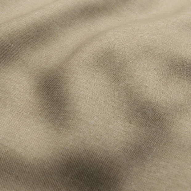 Photo of the fabric Fiji Antelope swatch by Zepel. Use for Curtains, Upholstery, Accessory, Top of Bed. Style of Plain, Texture