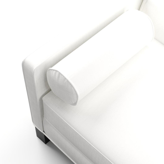 Photo of the fabric Keystone Snow swatch by James Dunlop FibreGuard. Use for Curtains, Upholstery, Accessory, Top of Bed. Style of Plain, Texture