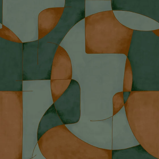 Photo of the fabric Op'Art Wallpaper 8609 8609 75 03 swatch by Casadeco. Use for Wall Covering. Style of Abstract