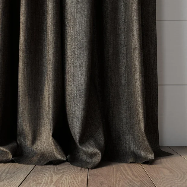 Photo of the fabric Trezor Otter swatch by James Dunlop FibreGuard. Use for Curtains, Upholstery, Accessory. Style of Chenille, Plain