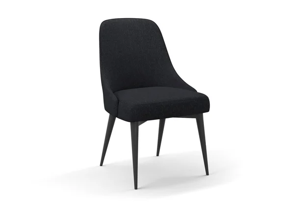 Photo of the fabric Newport Carbon swatch by James Dunlop. Use for Upholstery, Accessory. Style of Plain