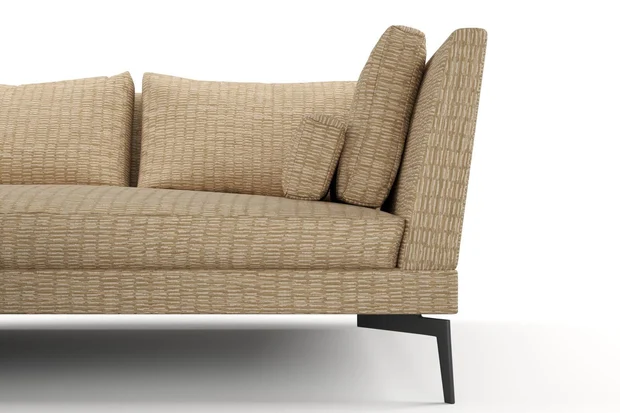 Photo of the fabric Raku Clay swatch by Mokum. Use for Upholstery, Accessory. Style of Plain, Texture