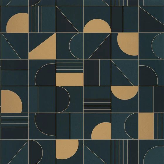 Photo of the fabric Puzzle Wallpaper 10210 60 55 swatch by James Dunlop. Use for Wall Covering. Style of Abstract