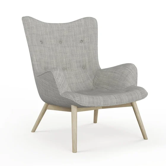 Photo of the fabric Grounded Stone swatch by James Dunlop. Use for Upholstery, Accessory. Style of Plain, Texture