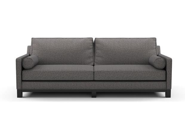 Photo of the fabric Omni Platinium swatch by James Dunlop FibreGuard. Use for Upholstery, Accessory, Top of Bed. Style of Plain, Texture