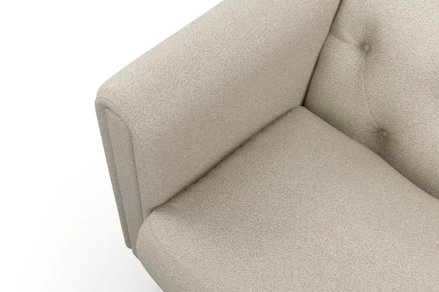Photo of the fabric Waiheke Driftwood swatch by James Dunlop. Use for Upholstery, Accessory. Style of Plain, Texture
