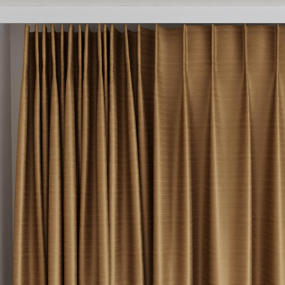Photo of the fabric Luxe Chipmunk swatch by James Dunlop Essentials. Use for Curtains, Accessory, Top of Bed. Style of Plain, Texture