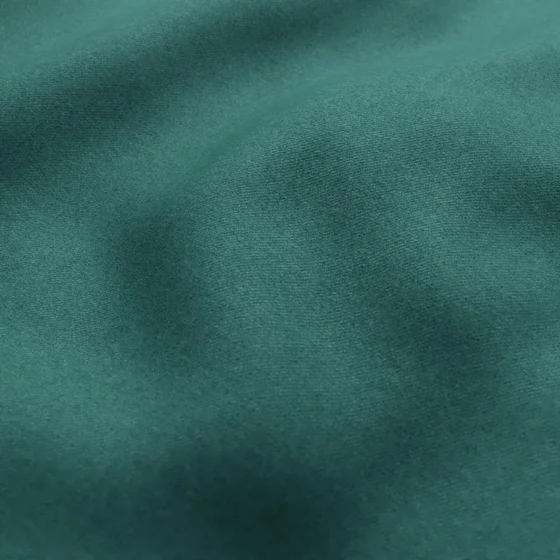 Photo of the fabric Braveheart Emerald swatch by James Dunlop FibreGuard. Use for Upholstery, Accessory, Top of Bed. Style of Plain, Taffeta