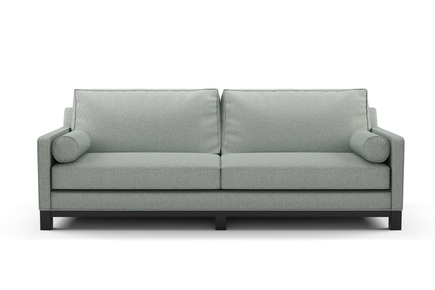 Photo of the fabric Omni Mineral swatch by James Dunlop FibreGuard. Use for Upholstery, Accessory, Top of Bed. Style of Plain, Texture