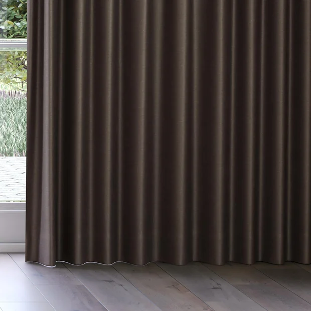 Photo of the fabric Provence Pinecone swatch by James Dunlop Essentials. Use for Curtains, Upholstery, Accessory, Top of Bed. Style of Plain, Texture