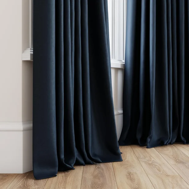 Photo of the fabric Urban Ink swatch by James Dunlop. Use for Curtains, Upholstery, Accessory. Style of Plain, Texture