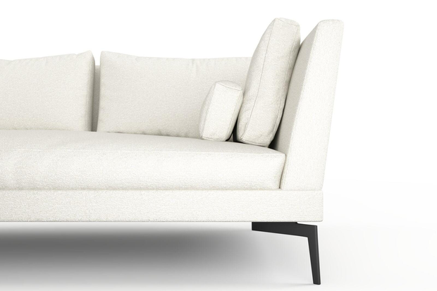Photo of the fabric Grain Wool swatch by Mokum. Use for Upholstery, Accessory, Top of Bed. Style of Plain, Texture
