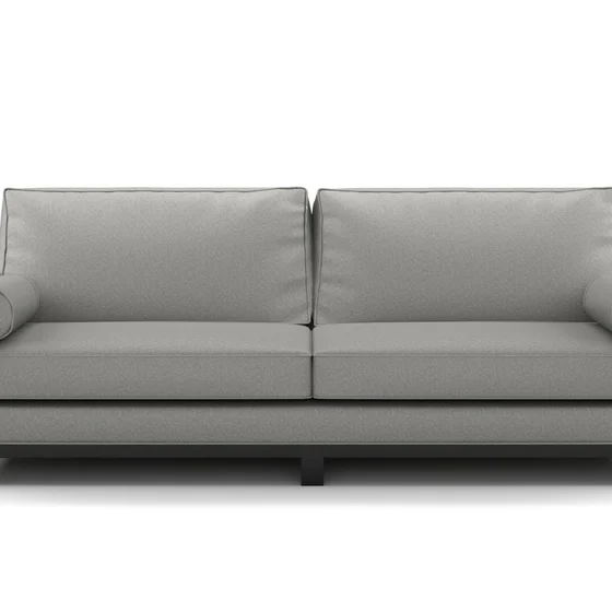 Photo of the fabric Taylor Frost Gray swatch by James Dunlop. Use for Curtains, Upholstery, Accessory. Style of Plain