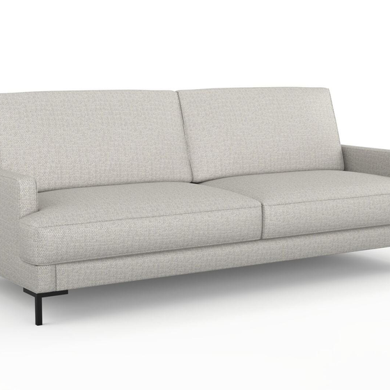 Photo of the fabric Strata Silver swatch by Mokum. Use for Upholstery, Accessory. Style of Plain, Texture