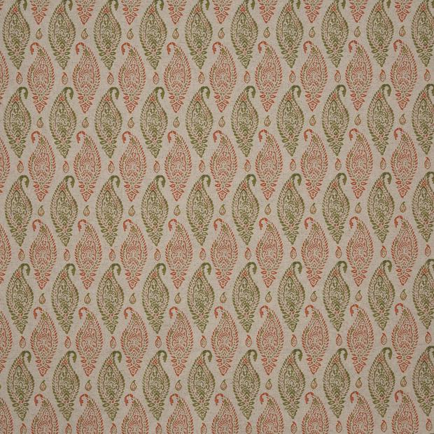 Photo of the fabric Wollerton 8809 121 swatch by Prestigious. Use for Curtains, Accessory. Style of Floral And Botannical, Print