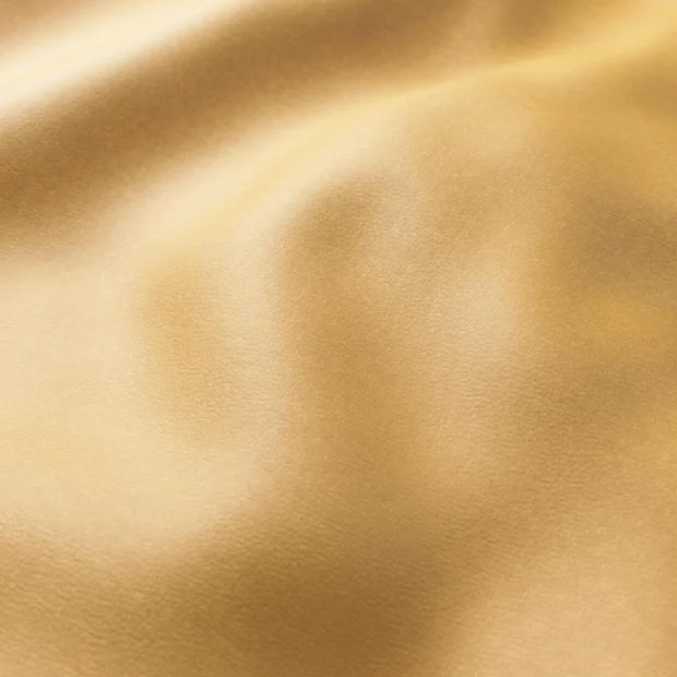 Photo of the fabric Bonanza Macaroon swatch by Zepel. Use for Upholstery. Style of Leather And Vinyl, Plain
