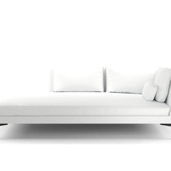 Photo of the fabric Reef Whitewash swatch by Mokum. Use for Upholstery, Accessory. Style of Plain, Texture