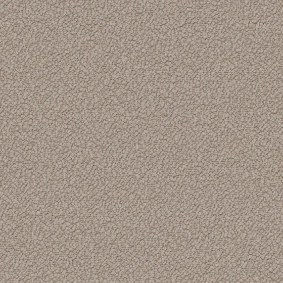 Photo of the fabric Snowdown Taupe swatch by Zepel FibreGuard. Use for Curtains, Upholstery, Accessory, Top of Bed. Style of Plain, Texture