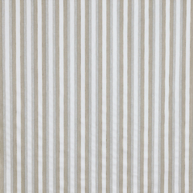 Photo of the fabric Fletcher 4212 012 swatch by Prestigious. Use for Curtains, Upholstery, Accessory. Style of Jacquard, Stripe