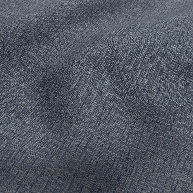 Photo of the fabric Asset Navy swatch by Zepel FibreGuard. Use for Upholstery, Accessory, Top of Bed. Style of Plain, Texture
