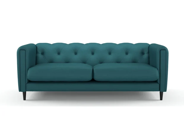 Photo of the fabric Urban Peacock swatch by James Dunlop. Use for Curtains, Upholstery, Accessory. Style of Plain, Texture