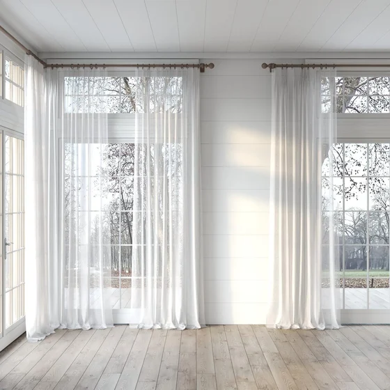 Photo of the fabric Natura Recycled Dolomite swatch by Mokum. Use for Sheer Curtains. Style of Plain, Sheer