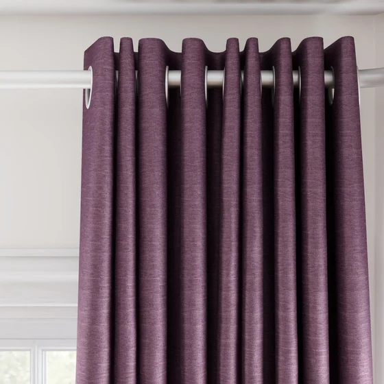 Photo of the fabric Provence Parma swatch by James Dunlop Essentials. Use for Curtains, Upholstery, Accessory, Top of Bed. Style of Plain, Texture
