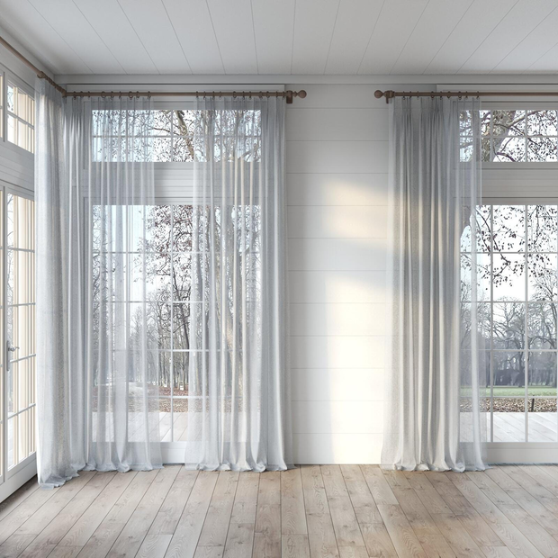Photo of the fabric Sonata Shale swatch by James Dunlop. Use for Curtains. Style of Plain, Texture