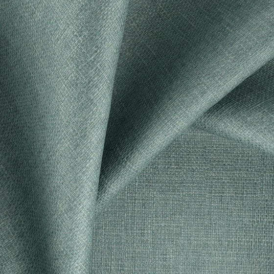 Photo of the fabric Tonga Surf swatch by Zepel. Use for Curtains, Upholstery, Accessory, Top of Bed. Style of Plain, Texture