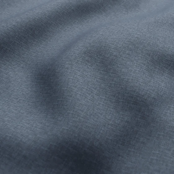 Photo of the fabric Naturama Denim swatch by Zepel FibreGuard. Use for Curtains, Upholstery, Accessory, Top of Bed. Style of Plain, Texture