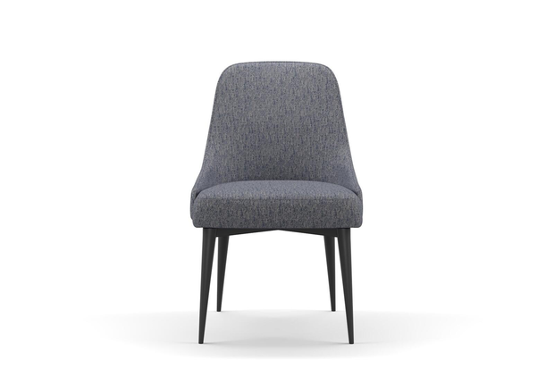 Photo of the fabric Omni Marine swatch by James Dunlop FibreGuard. Use for Upholstery, Accessory, Top of Bed. Style of Plain, Texture